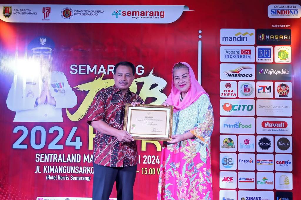 Kota Semarang Jadi Kota Terbaik Penurunan Tingkat Pengangguran Terbuka Se-Jateng 2023